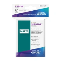 Ultimate Guard: Sleeves – Supreme UX Matte – Petrol Blue (50-Pack)