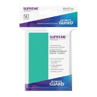 Ultimate Guard: Sleeves – Supreme UX Matte – Turquoise (50-Pack)
