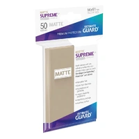 Ultimate Guard: Sleeves – Supreme UX Matte – Sand (50-Pack)