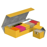 Ultimate Guard: Deck Case – XenoSkin Superhive 550+ – Amber