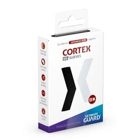 Ultimate Guard: Japanese Size Sleeves – Cortex – Black