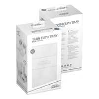 Ultimate Guard: Deck Box – XenoSkin Monocolor Twin Flip´n´Tray 200+ – White