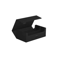 Ultimate Guard: Deck Case – XenoSkin Monocolour Arkhive Flip Case 800+ – Black