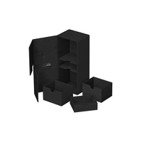 Ultimate Guard: Deck Box – XenoSkin Twin Flip´n´Tray 266+ – Black