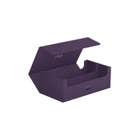 Ultimate Guard: Deck Case – XenoSkin Monocolour Arkhive Flip Case 800+ – Purple