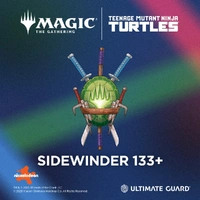 Ultimate Guard: Deck Box – XenoSkin Sidewinder 133+ – MTG: TMNT – Blue Pizza