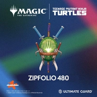 Ultimate Guard: Portfolio – XenoSkin ZipFolio 480 – MTG: TMNT – Pizza Box