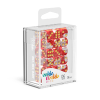 Oakie Doakie: Dice – D6 12 mm GemiDice – Red Sky (36)