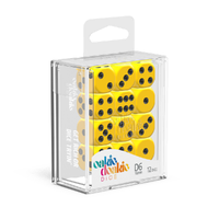 Oakie Doakie: Dice – D6 16 mm Solid – Yellow (12)