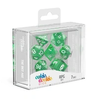 Oakie Doakie: Dice – RPG Set Translucent – Green (7)