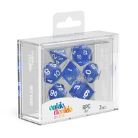 Oakie Doakie: Dice – RPG Set Speckled – Blue (7)