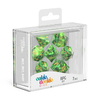 Oakie Doakie: Dice – RPG Set GemiDice – Jungle (7)