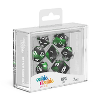 Oakie Doakie: Dice – RPG Set Glow in the Dark – Biohazard (7)