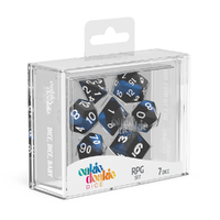 Oakie Doakie: Dice – RPG Set Glow in the Dark – Deep Ocean (7)