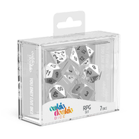 Oakie Doakie: Dice – RPG Set Metal Dice – Mercury (7)