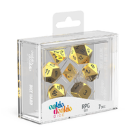 Oakie Doakie: Dice – RPG Set Metal Dice – Aurym (7)