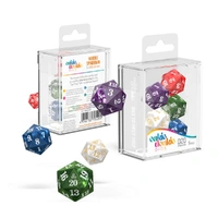 Oakie Doakie: Dice – D20 22mm Spindown Marble Selection (5)