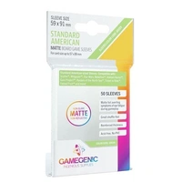 Gamegenic MATTE Sleeves: Standard American (59 x 91 mm)