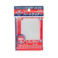 KMC: Mini Sleeves – Hard Clear