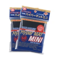 KMC: Mini Sleeves – Hyper MAT: Black