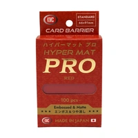 KMC: Sleeves – Hyper MAT PRO: Red