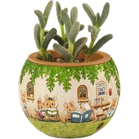 Puzzle - 3D - Flowerpot - Happy Reading