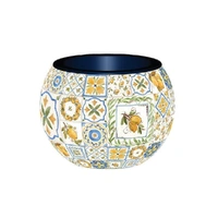 Puzzle - 3D - Flowerpot - Retro Tiles