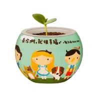 Puzzle - 3D - Flowerpot - Happy W/Friends