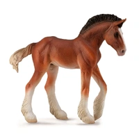 CollectA - Clydesdale Foal Bay Figurine (M)