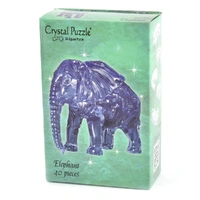 Puzzle - 3D Elephant Crystal Puzzle