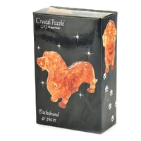 Puzzle - 3D Dachshund Crystal Puzzle