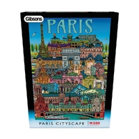 Puzzle - Gibsons - Paris Cityscape 500Pc