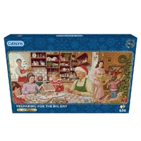 Puzzle - Gibsons - Preparing For The Big Day 636P