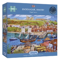 Puzzle - Gibsons - Endeavour; Whitby 1000Pc