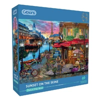 Puzzle - Gibsons - Sunset On The Seine 1000P
