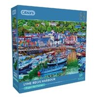 Puzzle - Gibsons - Lyme Regis Harbour 1000Pc