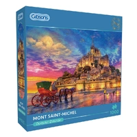 Puzzle - Gibsons - Mont Saint-Michel 1000Pc