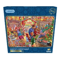 Puzzle - Gibsons - Santa's Sweetshop 1000Pc