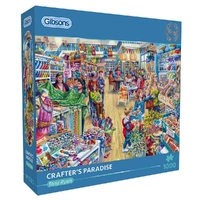 Puzzle - Gibsons - Crafters Paradise 1000Pc