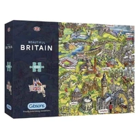 Puzzle - Gibsons - Beautiful Britain 1000Pc