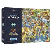 Puzzle - Gibsons - Wonderful World 1000Pc