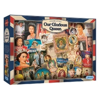 Puzzle - Gibsons - Our Glorious Queen 1000Pc