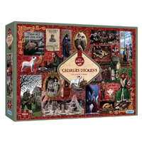 Puzzle - Gibsons - Book Club Charles Dickens 1000