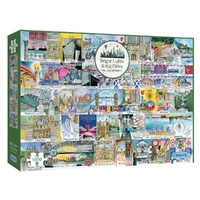 Puzzle - Gibsons - Bright Lights Big Cities 1000P