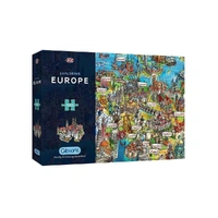 Puzzle - Gibsons - Exploring Europe 1000Pc