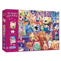 Puzzle - Gibsons - World Of Cats & Dogs 1000Pc