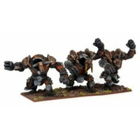 Kings of War - ABYSSAL DWARF LESSER OBSIDIAN GOLEMS