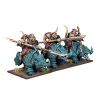 MANTIC DIRECT Kings of War -  Salamander Rhinosaur Cavalry Regiment