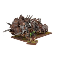MANTIC DIRECT Kings of War -  Ogres Red Goblin Blaster