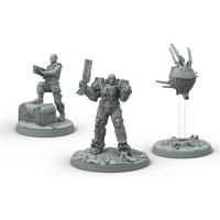 Fallout Wasteland Warfare - Brotherhood of Steel Knight Captain Cade Paladin Danse